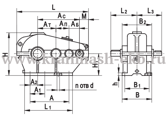 Редуктор ЦТНД 400